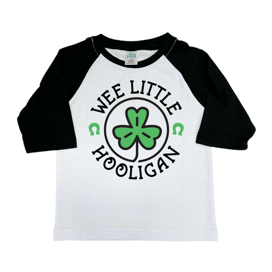 Wee Little Hooligan 3/4 Sleeve Unisex Shirt