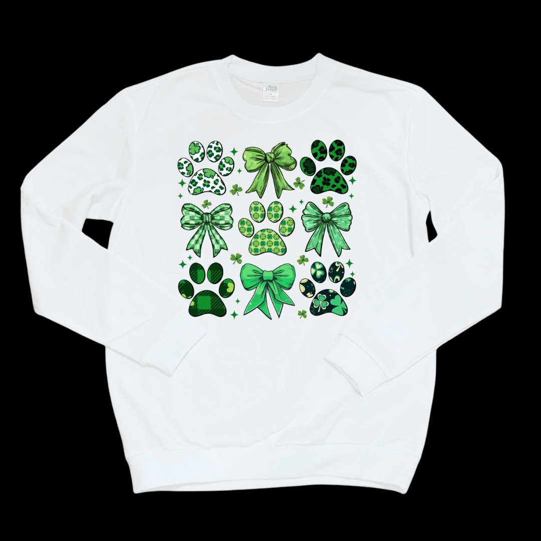 Paw Print Patty Adult Crewneck