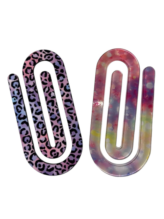 Paper Clip Bookmark Sublimation Blanks