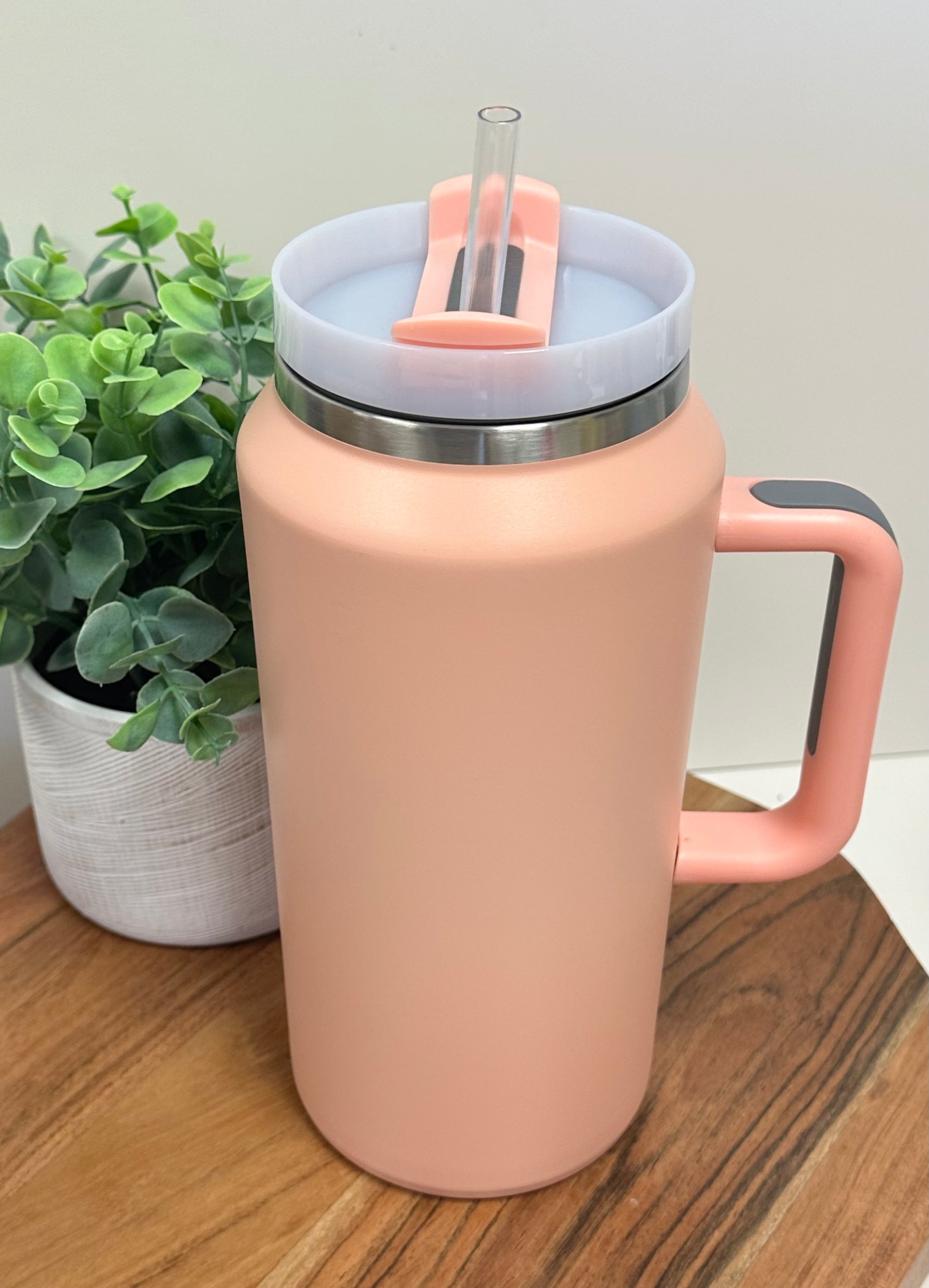 Powder Coated YETI 64oz Tumbler In Transparent Copper, Glowbee