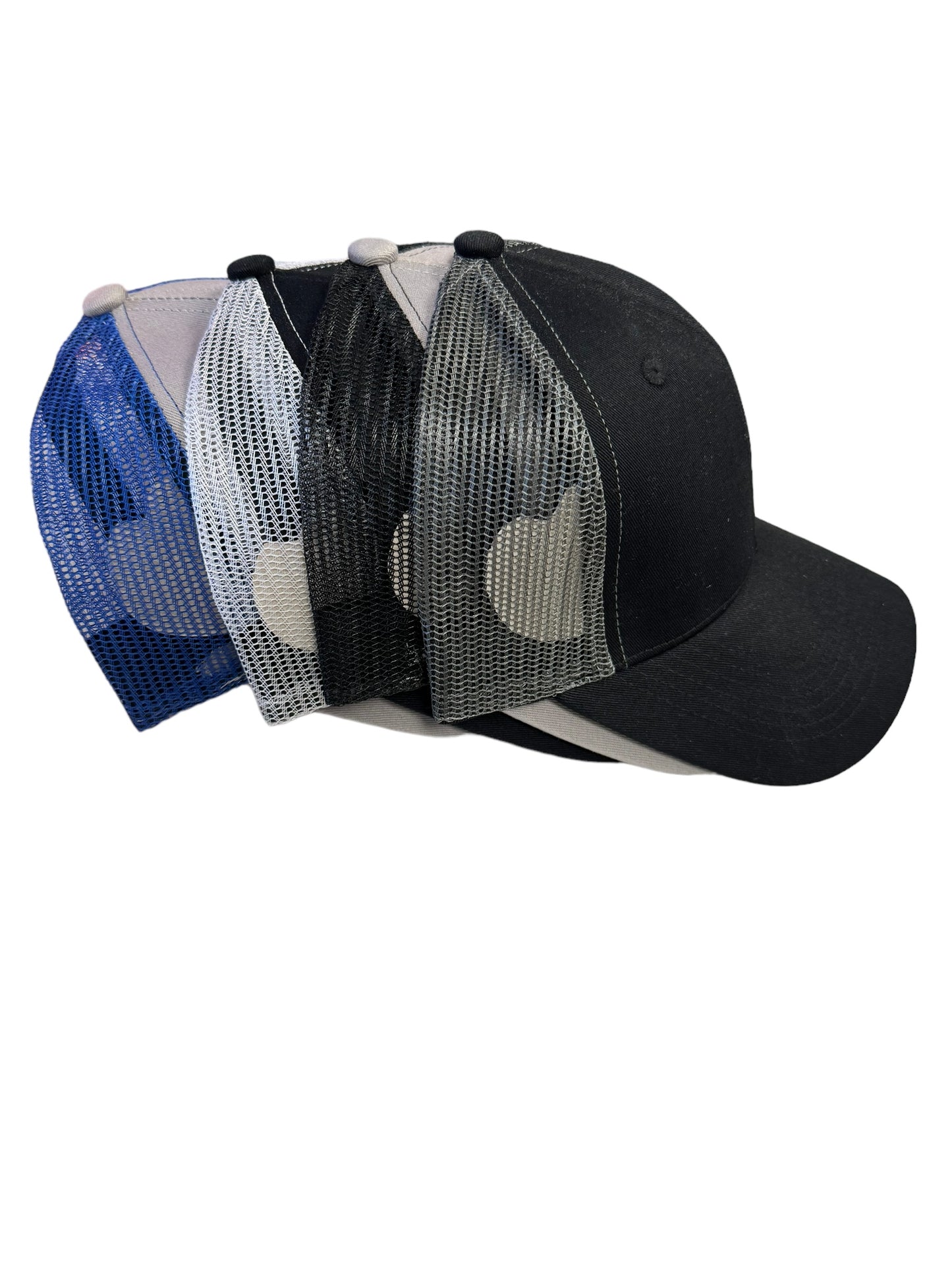 Mens Mesh Back Adjustable Hats