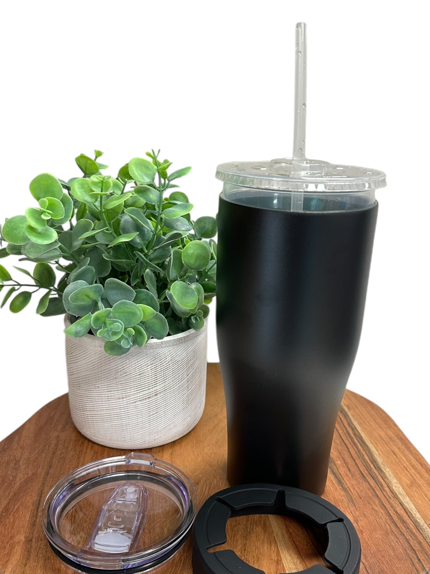 6:1 - 30 Oz Tapered Powder Coat Tumbler