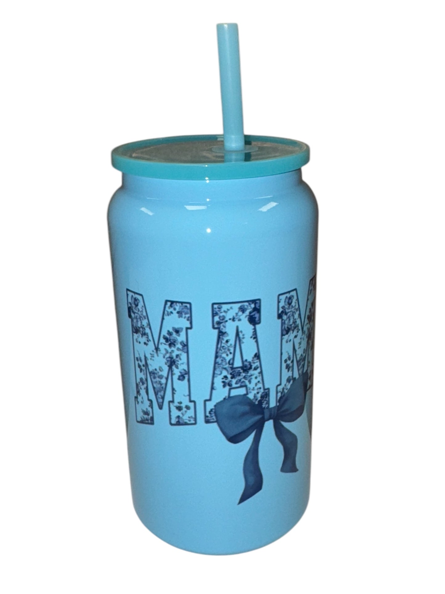 Sublimation 16 Oz Stainless Cans with Plastic Lids