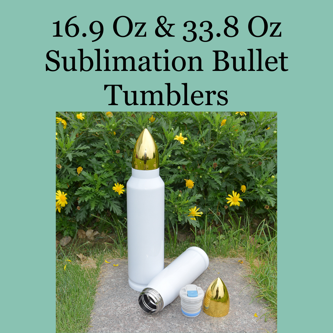 35oz Bullet Sublimation Blank Tumbler
