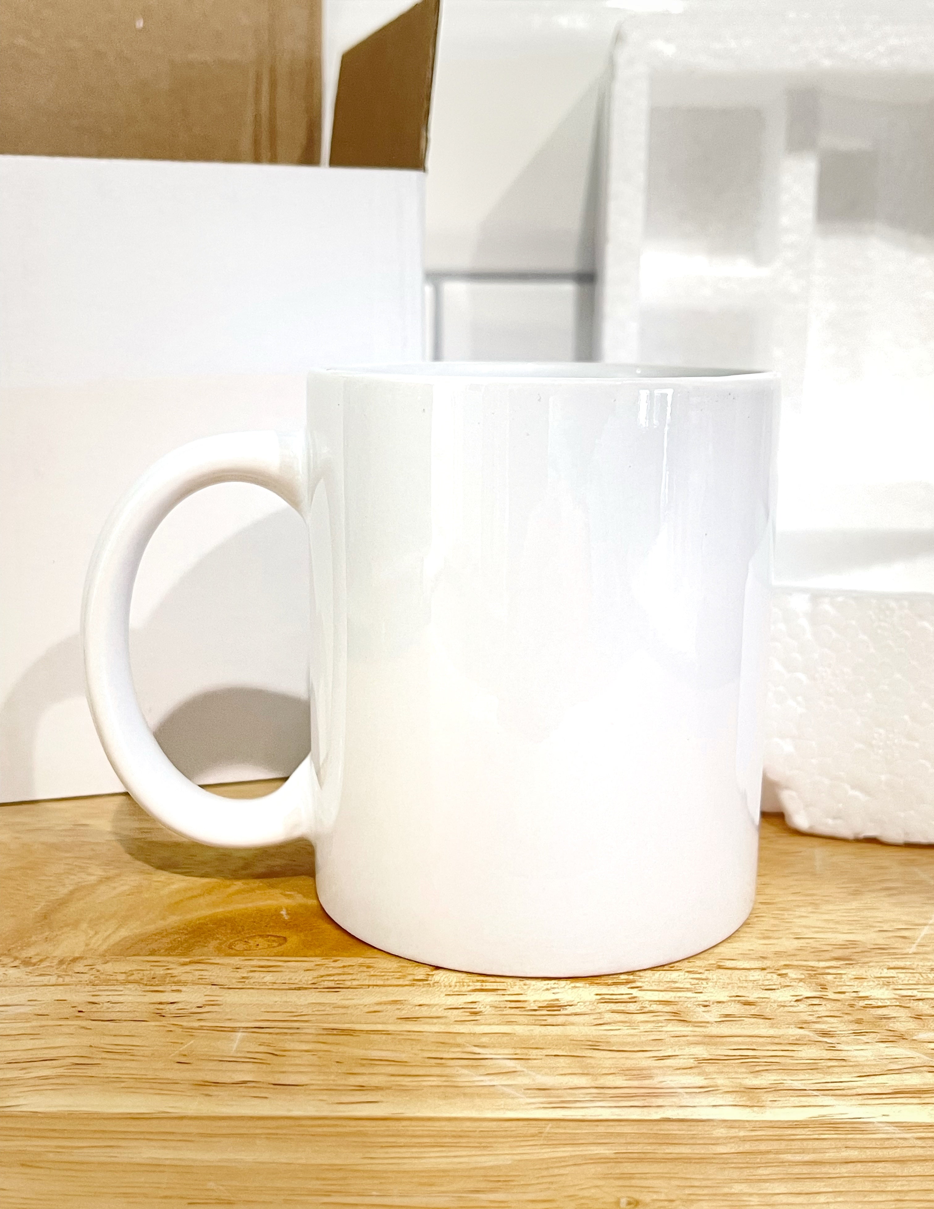 11 Oz White Sublimation Mug – Ava Jane's Blanks