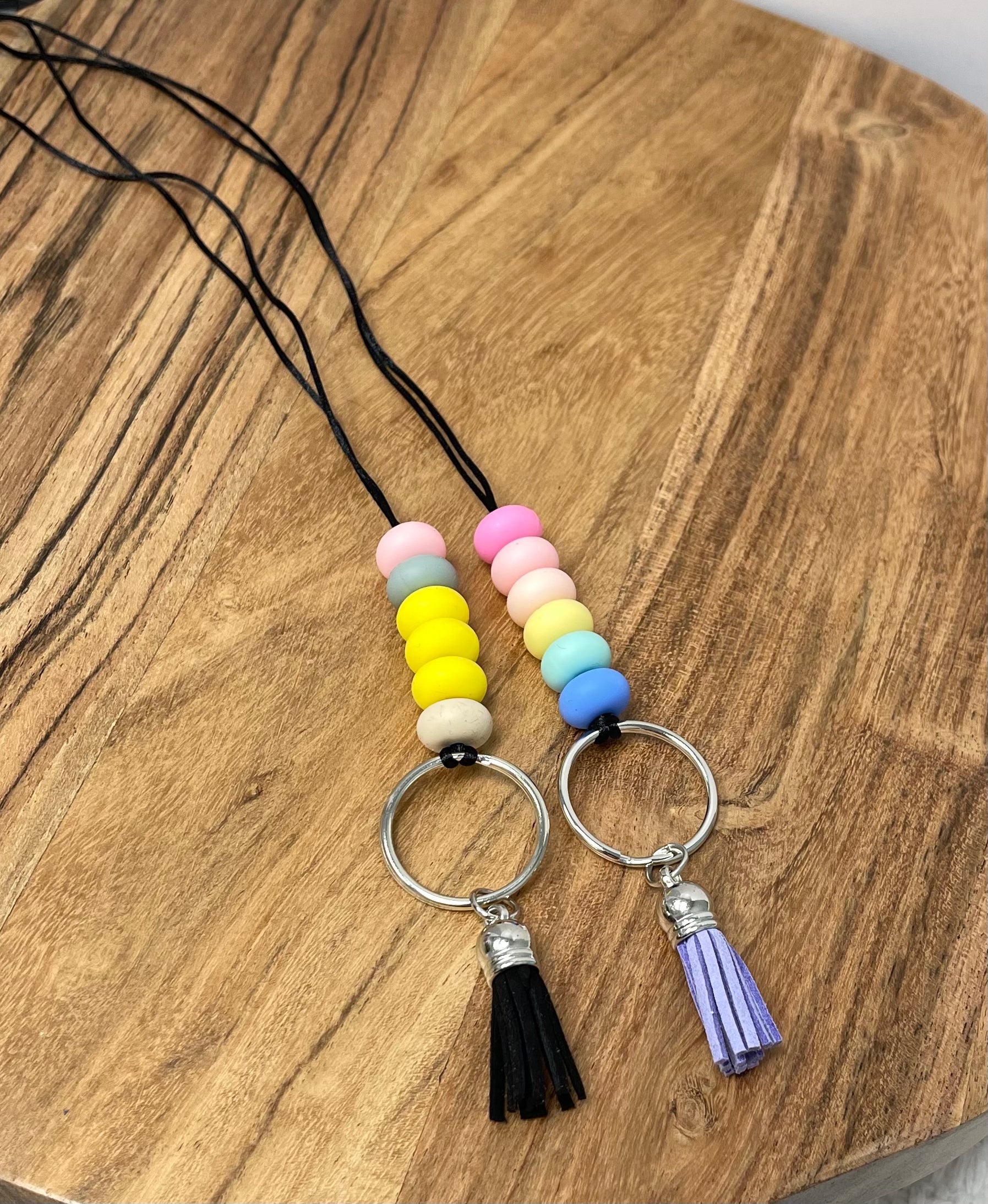 Tassel Lanyard with Silicone Beads – Ava Jane's Blanks