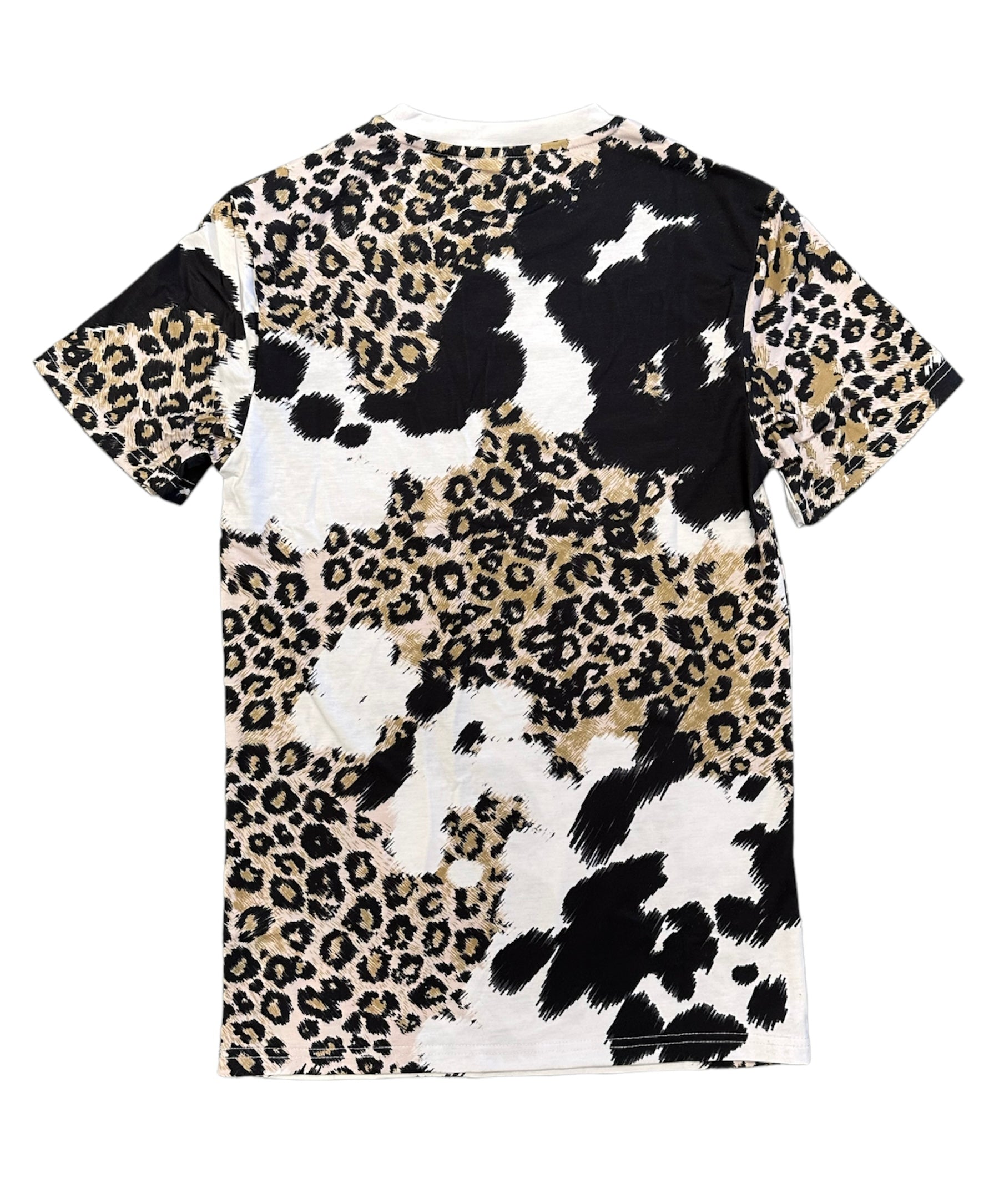 Leopard/Cow Faux Bleached Adult Unisex Shirts – Ava Jane's Blanks