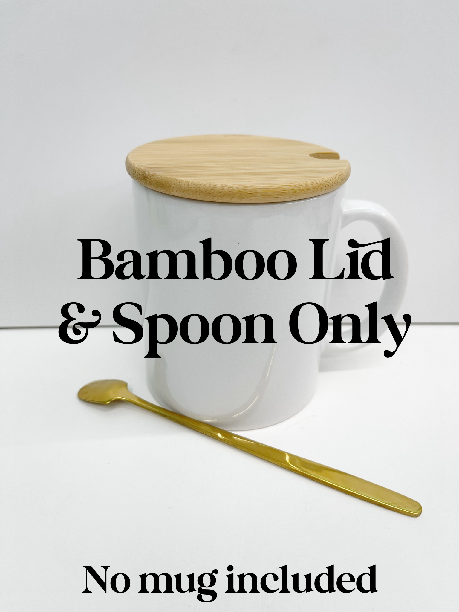 Buy Mug and bamboo lid with spoon